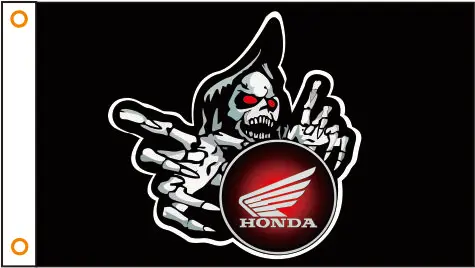 Флаг для мотоцикла honda flag 3x5 футов полиэстер 03|motorcycle banners|honda flagflag motorcycle |
