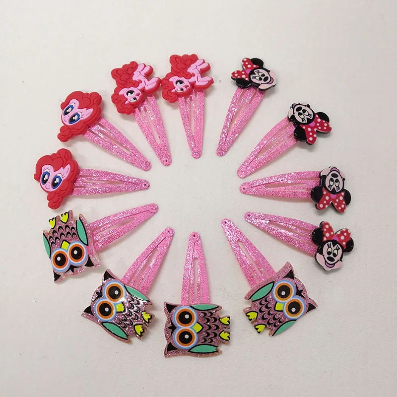 Комплект с героями мультфильмов 12 шт. базовая Резиновая лента детская мультяшная