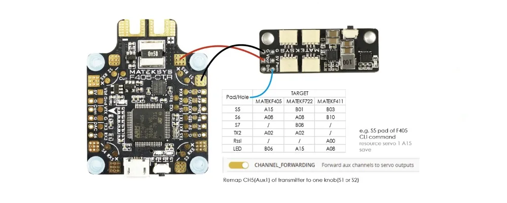 Модуль управления Matek Systems 2812 LED ler 2 ~ 6S с 5V BEC & 2812ARM 4 / 6/ 10 провод двигателя для
