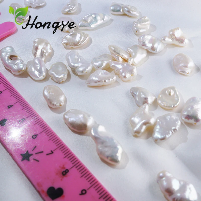 White Pink Irregular Baroque Pearl Beads for Jewelry Making DIY Crafts Fashion Necklace Accessories Decoration | Украшения и