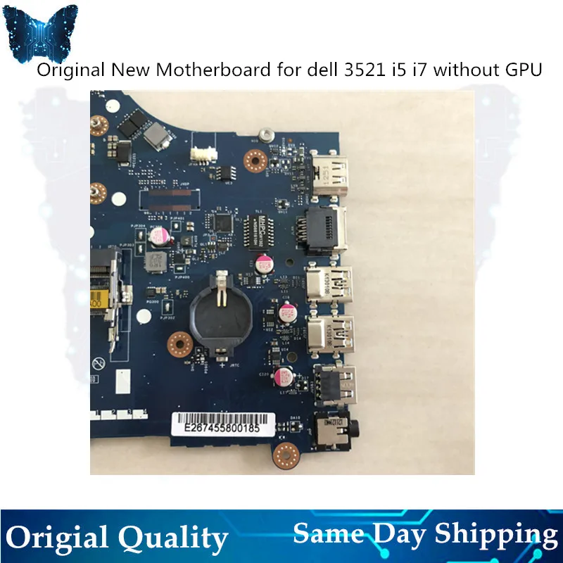 Материнская плата GIAUSA для ноутбука DELL 15R 3521 5521 материнская I5 LA-9104P полностью
