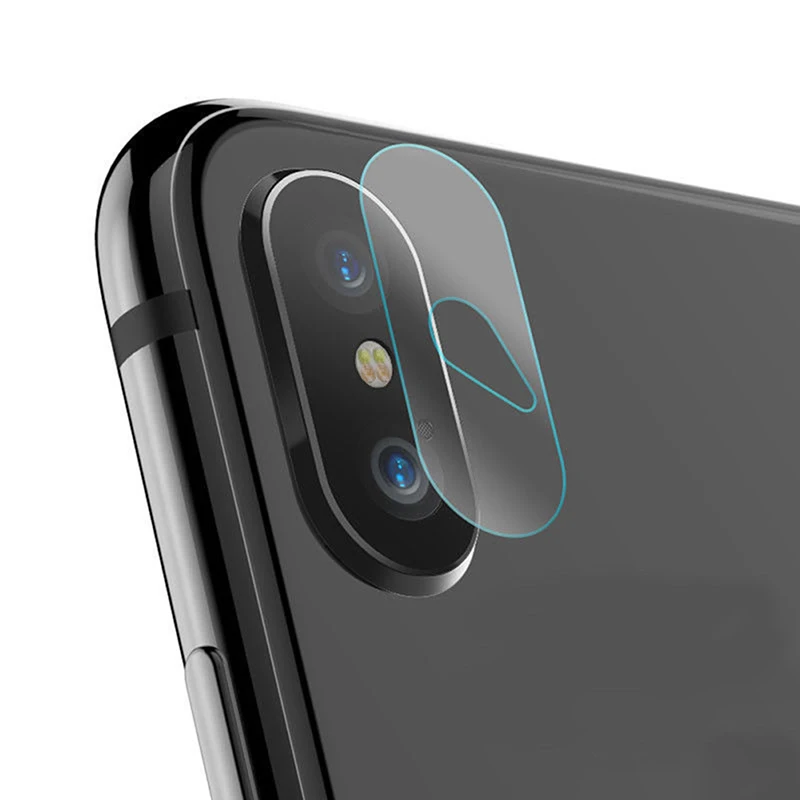 0 22 мм защитная пленка задняя крышка Lnes для iPhone X камеры закаленное