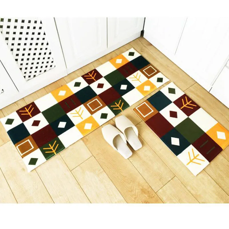 pattern2 Экологически безопасный и мягкий ковер для взрослых и детей, простой коврик для кухни, гостиной, ванной комнаты - Цвет: pattern2