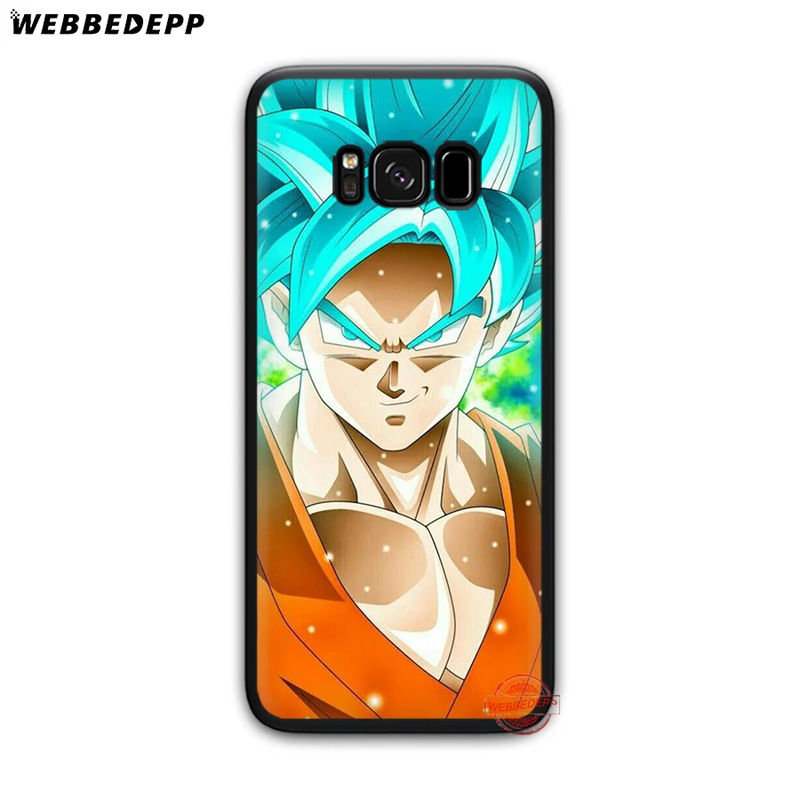 WEBBEDEPP dragon ball Z HD son goku Soft Case for Samsung A6 A7 A8 A9 J6 2018 S6 S7 S8 S9 S10E S20 Ultra Note 8 9 10 Lite Plus | Мобильные