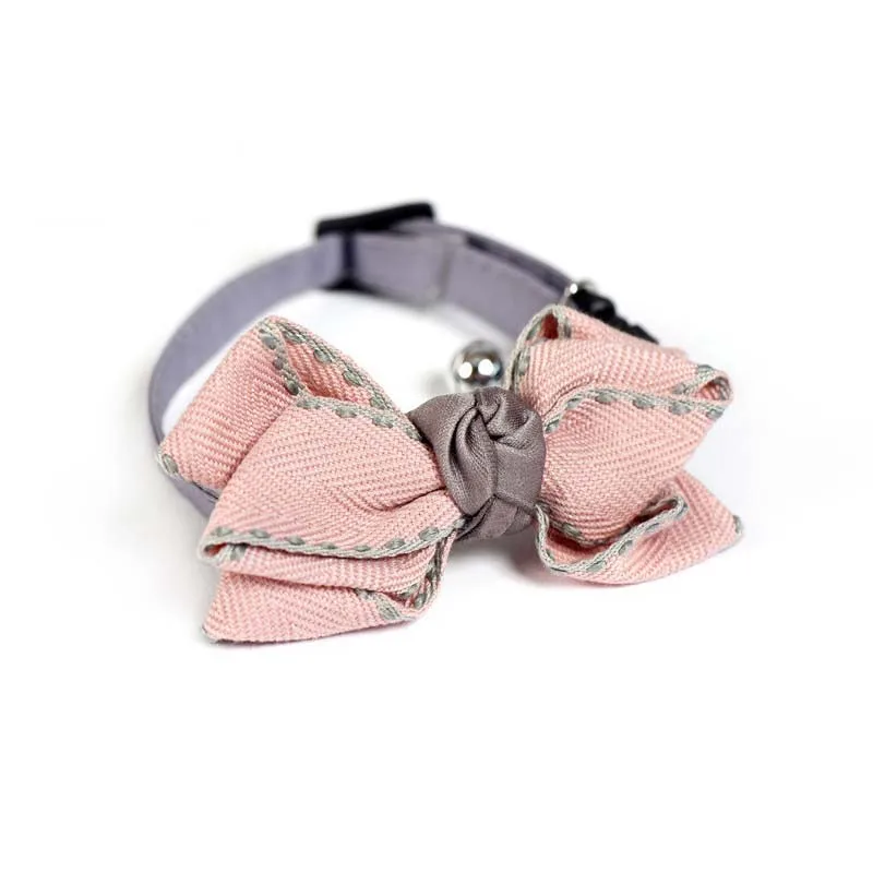 Sweet Bow Tie Princess Pet Dog Cat Collar Apparels Chihuahua Neck Decoration Necklace Collars Accessories 20E | Дом и сад