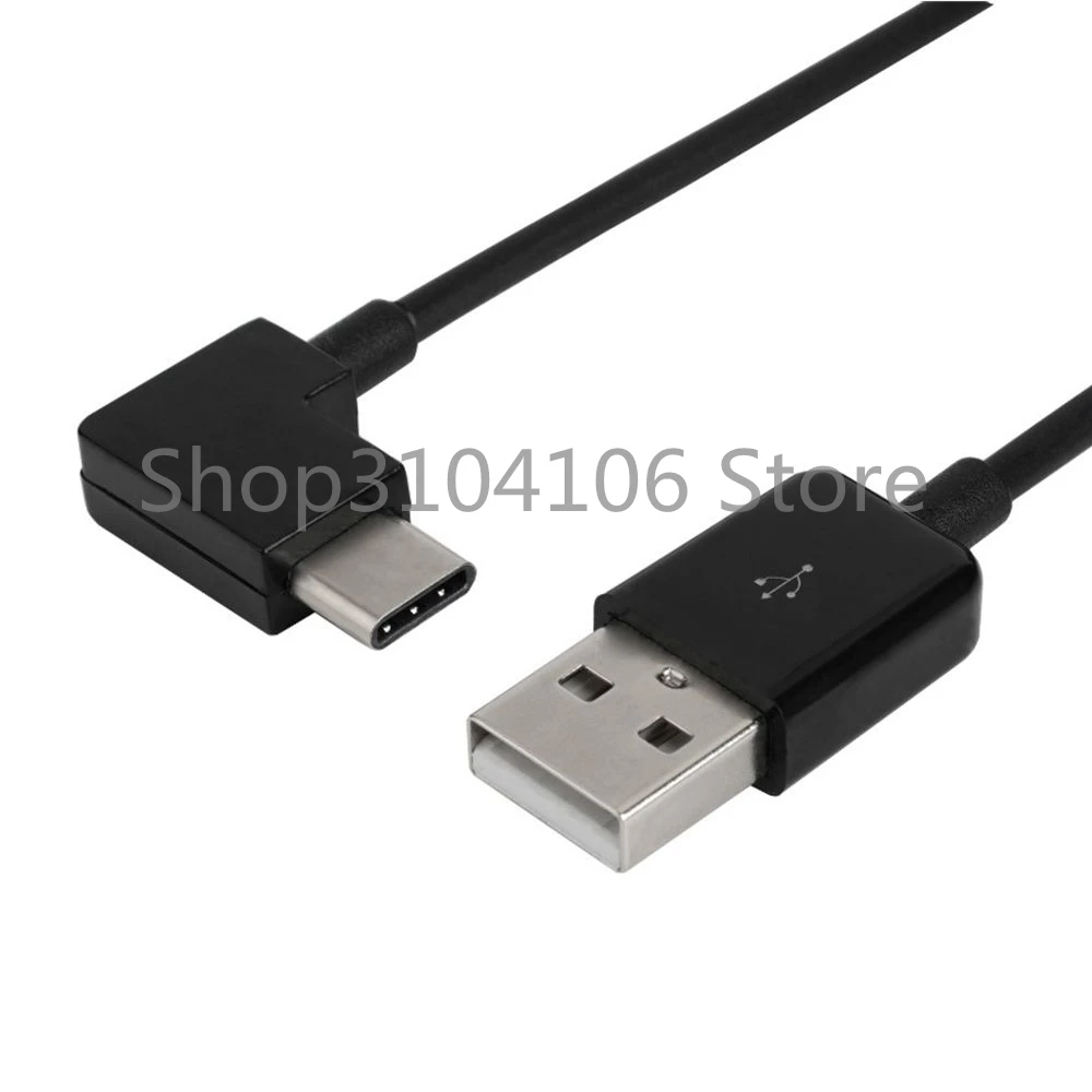 Прямоугольный USB 3,1 type C USB-C к USB 2,0 кабель 90 градусов разъем для планшета и мобильного телефона 20 см/100 см/200 см/300 см