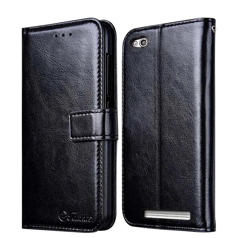 Business Case For Xiaomi Redmi 4A Cases Cover Flip Wallet Conque 5.0 Inch Leather TOMKAS |