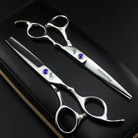 freelander professional 6 inch hair scissors hairdressing cutting thinning shears hair makas ciseaux coiffure