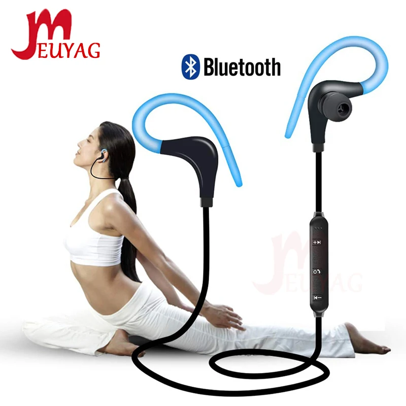 MEUYAG, беспроводные Bluetooth наушники, гарнитура, Спортивная гарнитура с микрофоном, мини, скрытые наушники, наушники для iPhone XR, samsung