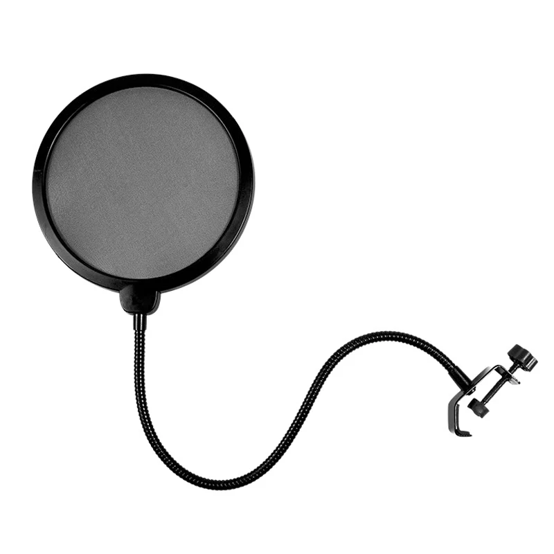 Double Layer Studio Microphone Mic Wind Screen Filter/ Swivel Mount / Mask Shied For Speaking Recording Hot | Электроника