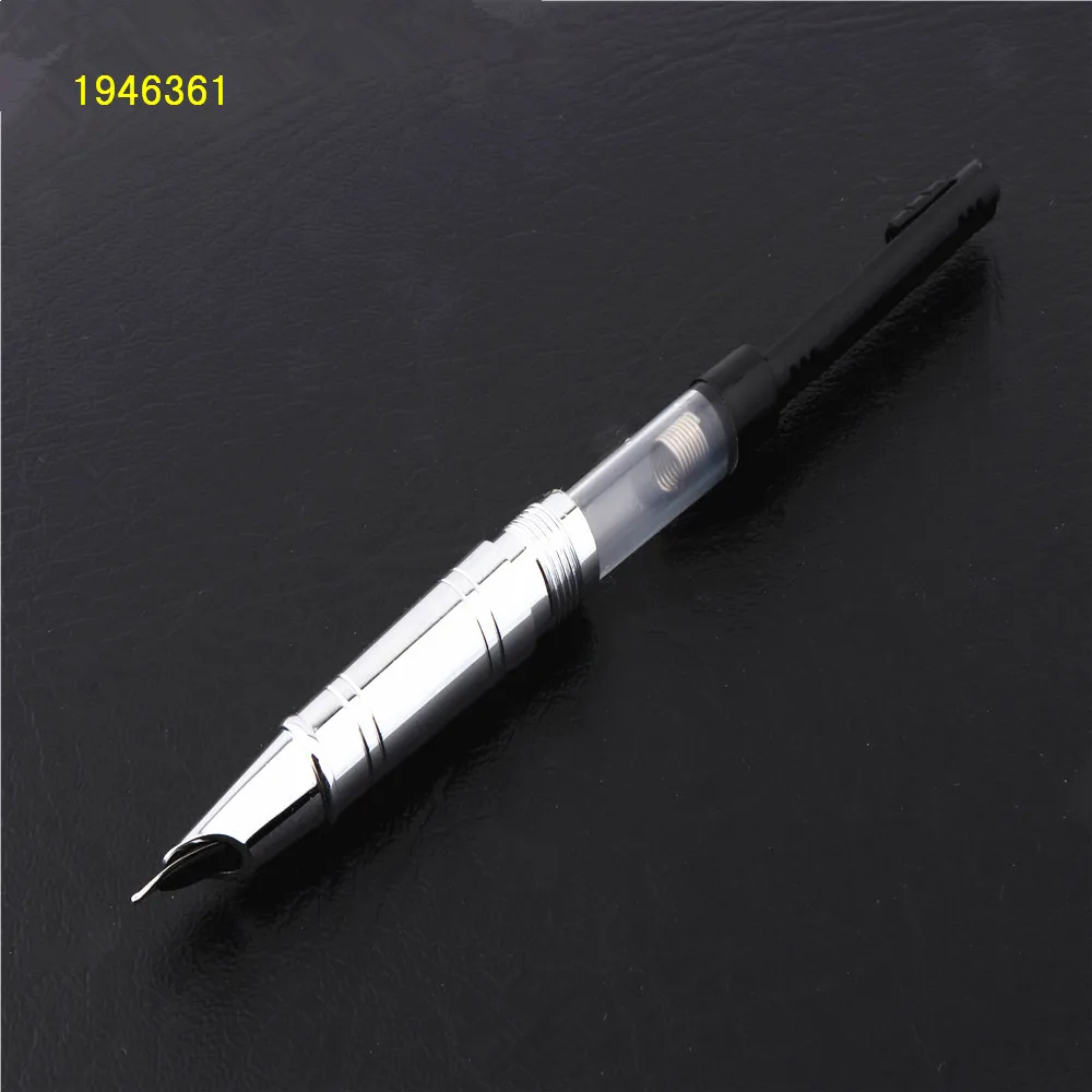 Роскошный бренд Jinhao Shine Platinum steel канцелярские принадлежности для офиса и школы прекрасный перьевая ручка с капюшоном Новинка