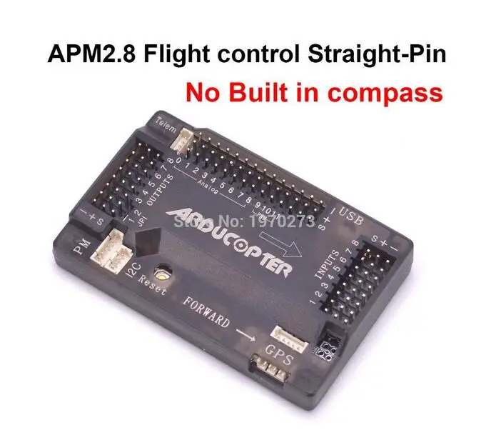APM2.8 ArduPilot Mega 2,8 APM плата управления полетом с защитным чехлом для Rc F450 Мультикоптер самолет