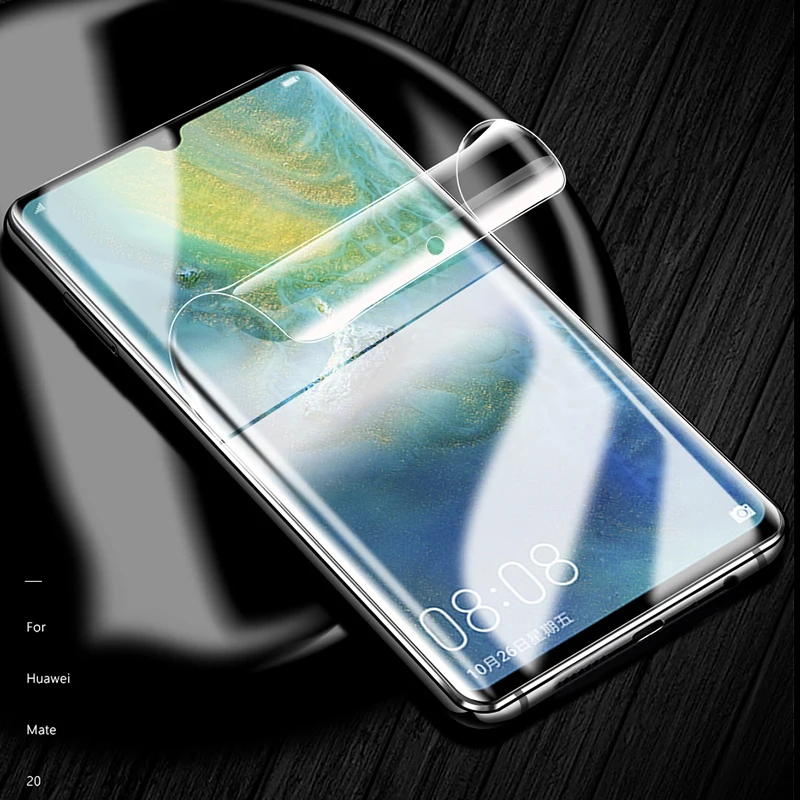 Сверхтонкая защитная пленка из мягкого ТПУ для Huawei Mate 20X30 40 Pro 20X P30 P40 Lite|Защитные