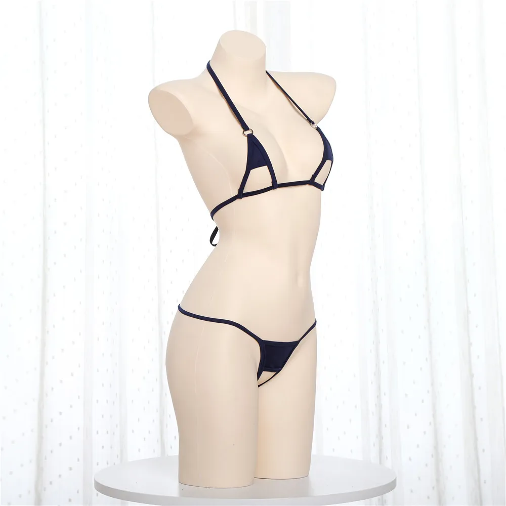 Микро-бикини 2019 сексуальный слинг простая ажурная лосьон открытая пилка стринги