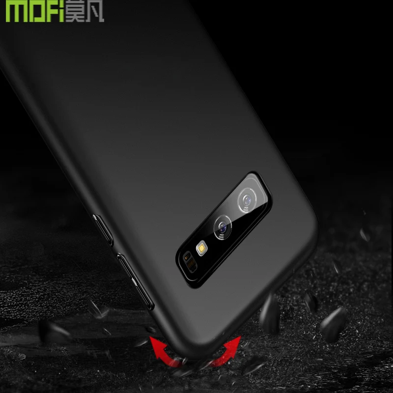 S10 плюс чехол MOFI Полный протектор PC жесткий для samsung S10E принципиально пластиковые