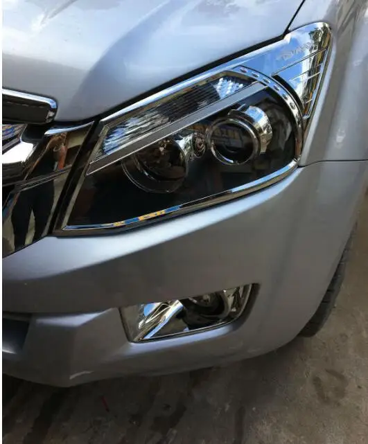 Автомобильные передние противотуманные фары высокой звезды 2 шт. декоративные