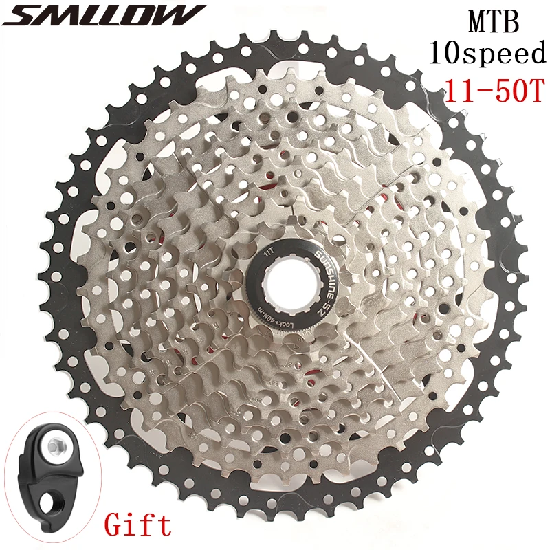 SUNSHINE SZ 10 Speed 11 50T кассета s 20s 30s свободное колесо для горного велосипеда запчасти K7