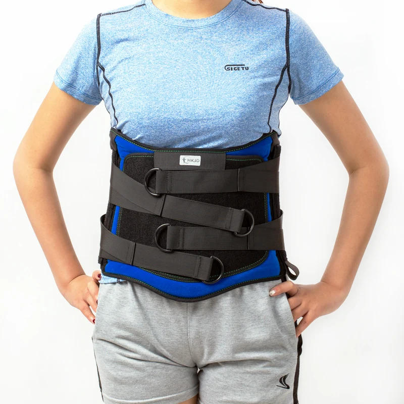 Waist Orthosis Adjustable Waist Belt Lumbar Support Back Waist  Brace Double Banded  for lumbar disc herniation fracture