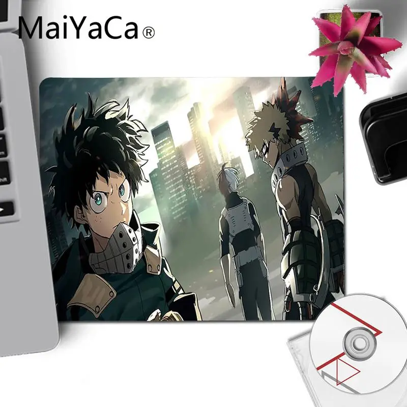 Красивое аниме MaiYaCa мой герой Академия Bakugou Katsuki пользовательский коврик для мыши