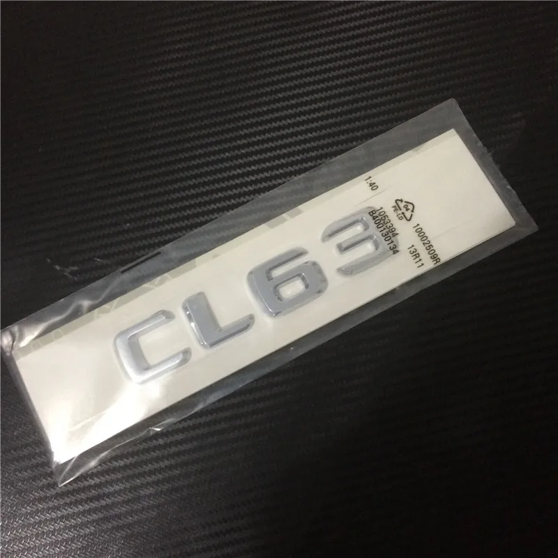 20PC New Car Styling ABS Chrome CLS55 E55 CLS63 G55 S55 E63 CL63 SL65 S63 ML500 E500 Rear Boot Truck Sticker Auto Badge Emblem | Автомобили
