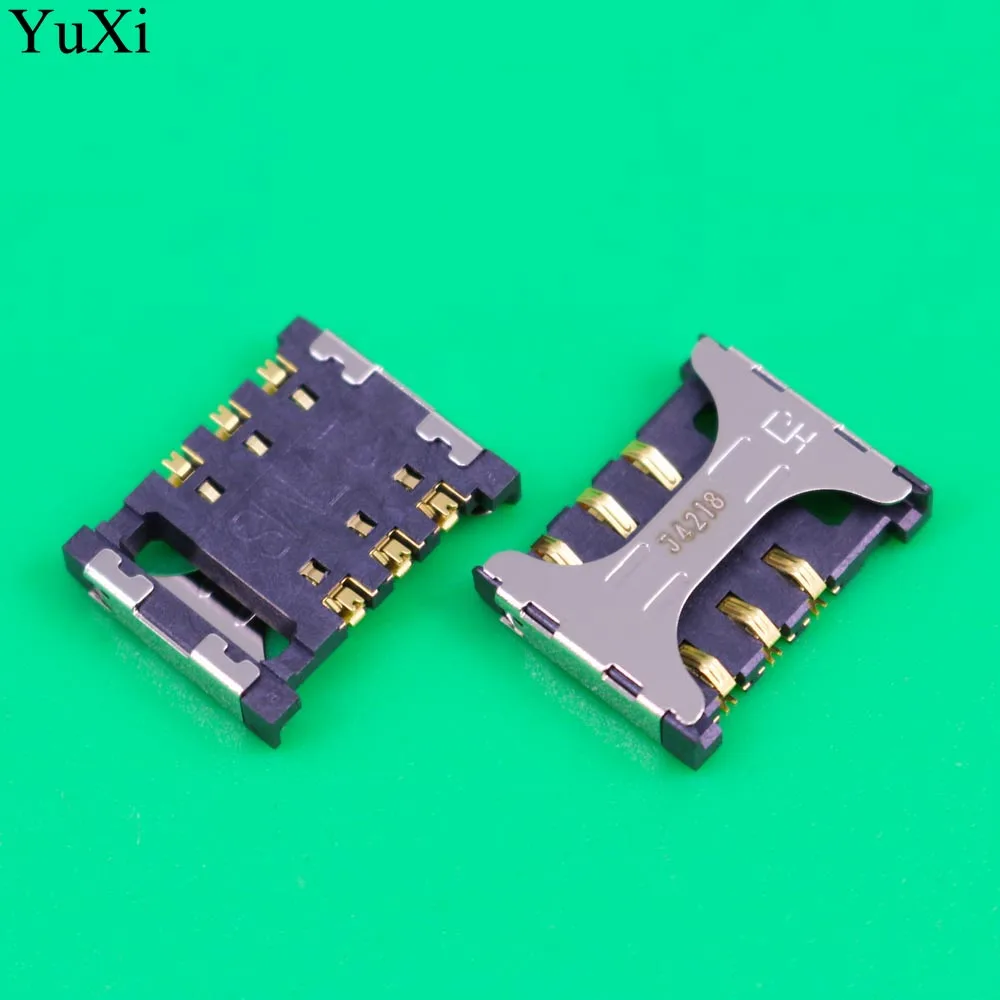 

YuXi For Samsung Galaxy J7 j5 j3 j1 SM-G355H SIM p709/G5308W/G5306/G5309W Memory Card Tray Slot Holder Socket Connector
