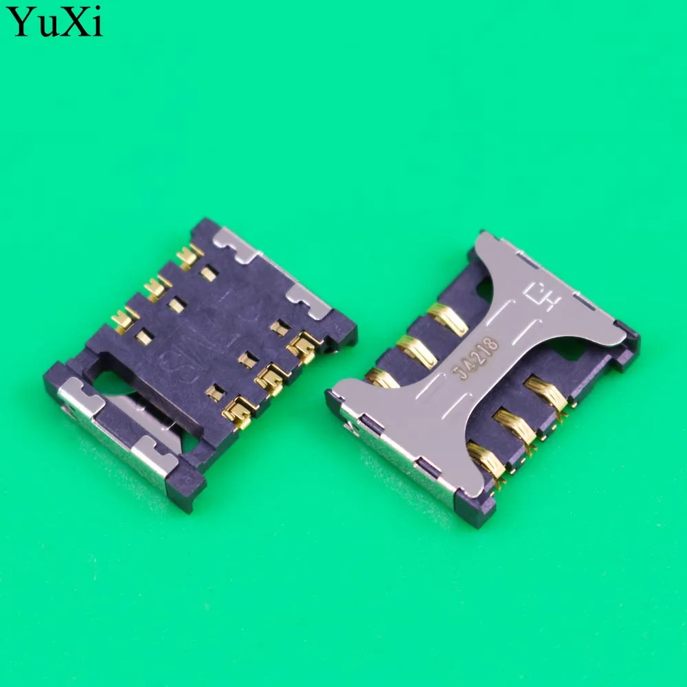YuXi для Samsung Galaxy J7 j5 j3 j1 SM-G355H SIM p709/G5308W/G5306/G5309W лоток карт памяти Разъем | Мобильные