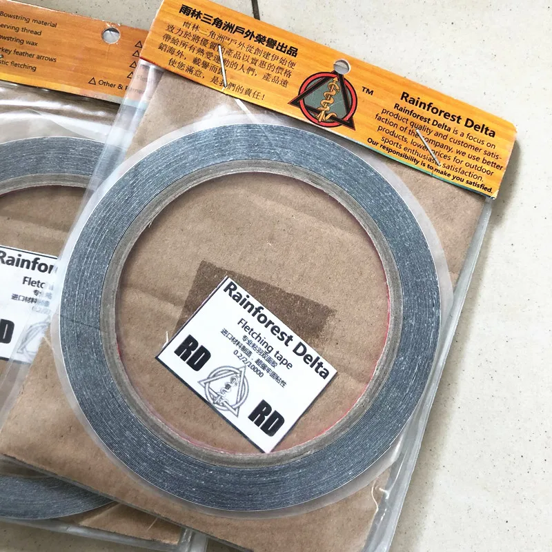 3 рулона стрелка перо Двухсторонняя клейкая лента DIY стрелы для стрельбы из лука