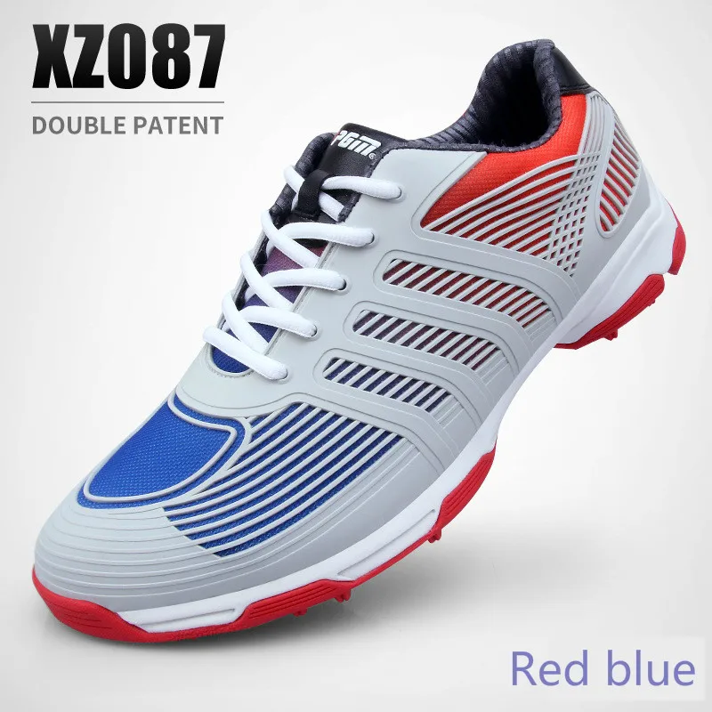 

2018 PGM golf shoes Male Breathable Sneakers Outdoor Waterproof men shoes Patented Anti-skid golf Sneakers for men Plus size