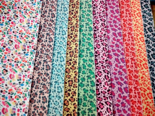 Новый мягкий 10 сексуальный леопардовый рисунок ZY DIY Нетканая ткань рукоделие