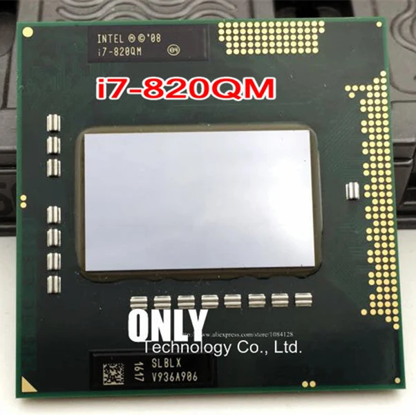 Бесплатная доставка Core i7 820QM процессор (кэш 8M 1 73 ГГц до 3 06 SLBLX ) PGA988 TDP 45 Вт для