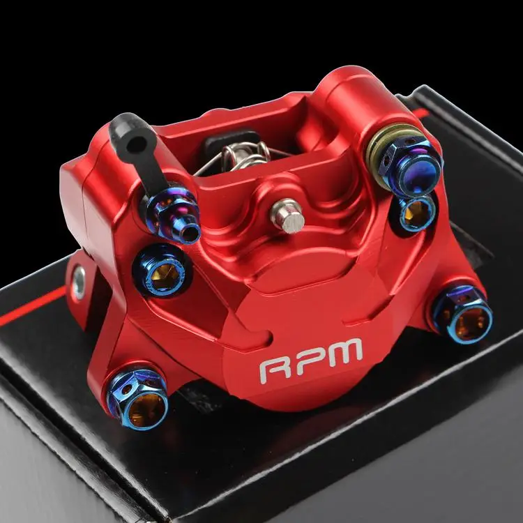 Мотоцикл об/мин тормозной суппорт 84 мм P2* 34 мм для Honda Yamaha Kawasaki Suzuki Ducati Ktm скутер Байк изменить Frando 9ga Adl17 - Цвет: 2