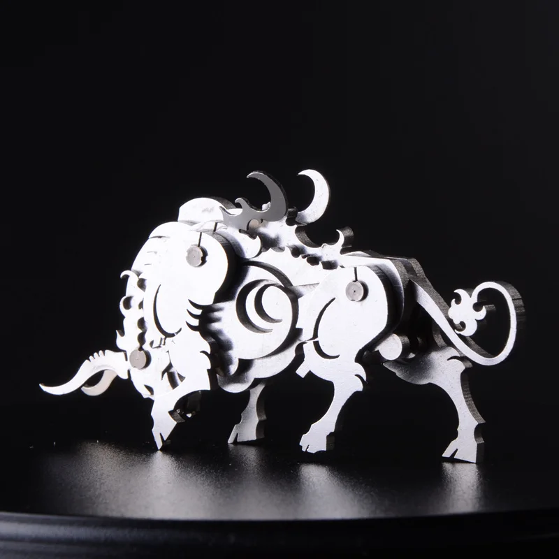 Креативная цельнометаллическая модель из нержавеющей стали 3D съемная Китайская
