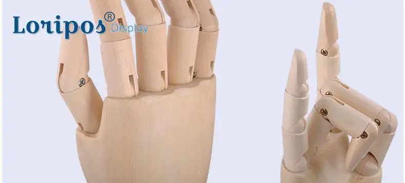 Кронштейн из нержавеющей стали ручная модель деревянная дисплей ювелирные