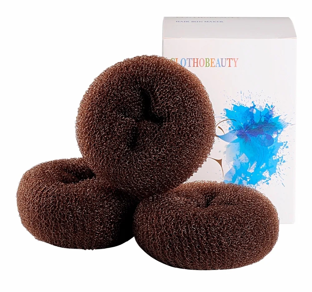 Clothebeauty 3 шт маленький размер дети/дети волосы булочка пончик производитель