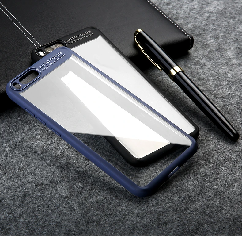 Для Xiaomi mi 6 чехол-накладка силиконовый защитный чехол противоударный mofi ультра тонкий прозрачный жесткий чехол для Xiaomi mi 6 mi 6 Чехол