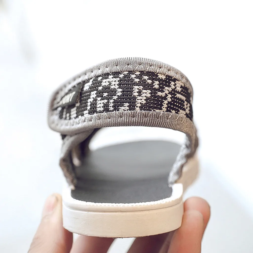 Повседневная пляжная обувь на крючках для малышей | Мать и ребенок