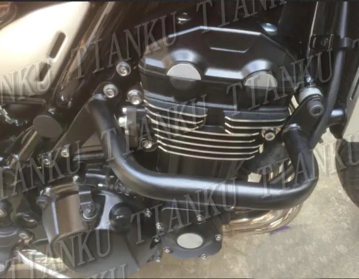 Мотоциклетная матовая черная металлическая защита двигателя для Kawasaki Z900 RS 2017 2018