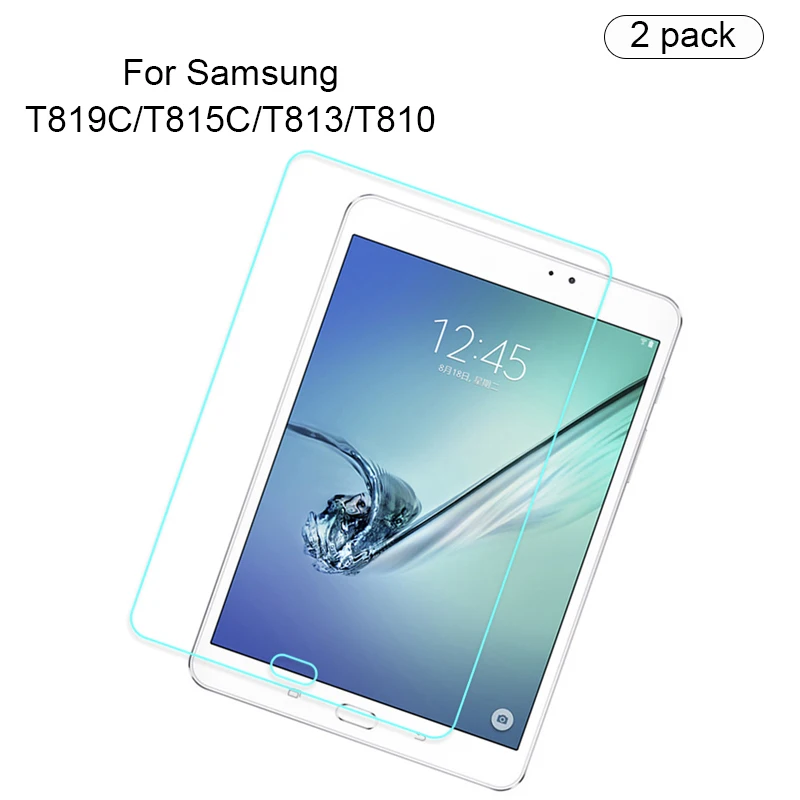 2 шт Закаленное стекло протектор экрана для Samsung galaxy tab S 8 4 &quotS2 Pad PC 0&quot 9 7 дюймов