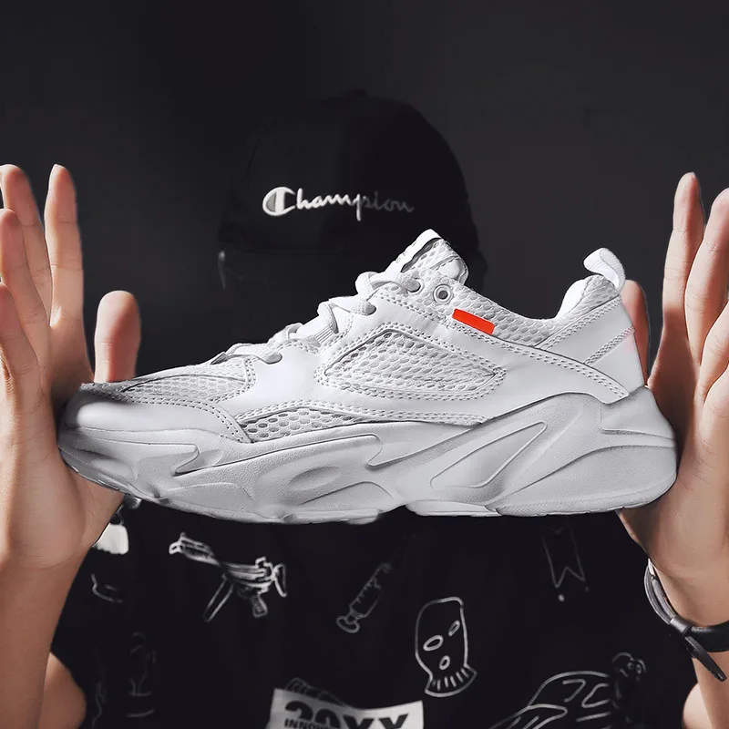 Breathable Autumn Men Shoes Sneakers 2019 Big Size 46 Casual Male Footwear For Fashion Mesh RMC-079 |
