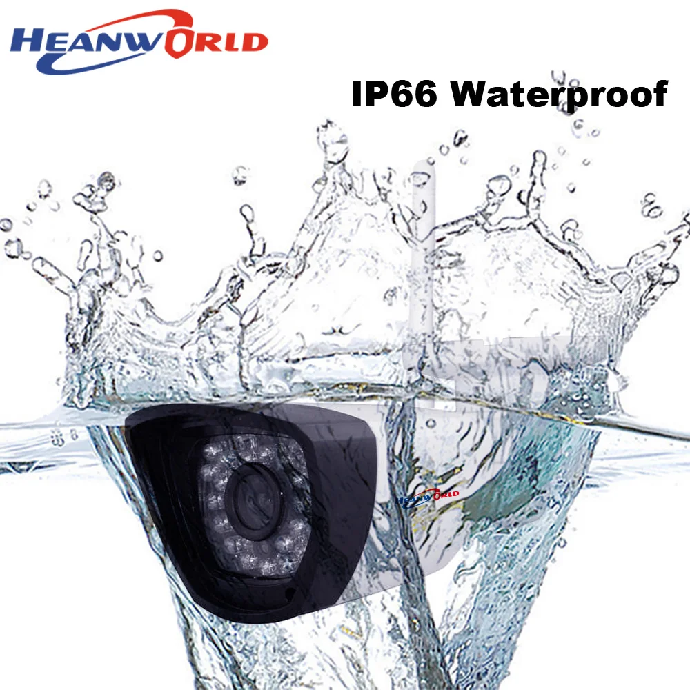 Беспроводная Проводная IP камера Heanworld P2P ONVIF 1080P веб HD для домашнего