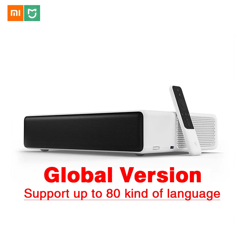Xiaomi Mijia лазерный проектор ТВ Глобальная версия 4K Full HD 150 дюймов Bluetooth 4,0 Wifi 2,4/5 ГГц DOLBY DTS 3D домашний кинотеатр