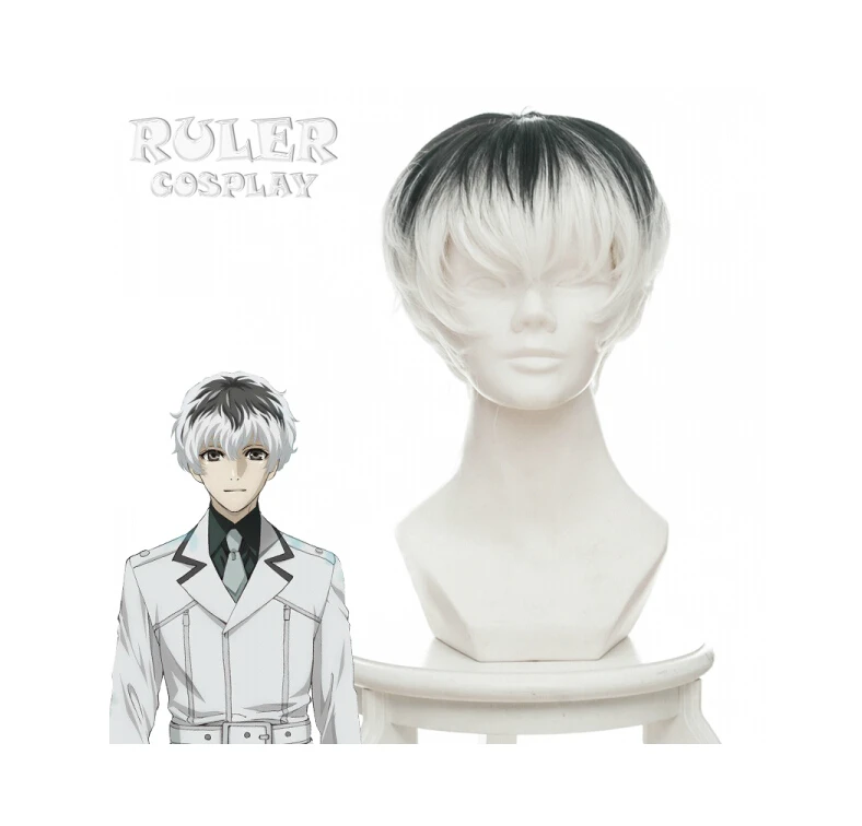 Одежда с надписью Tokyo Ghoul:re Сасаки хайсе Косплэй парик для косплея канеки кэна
