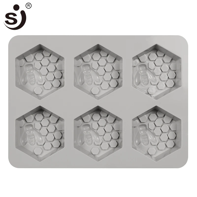 SJ 2018 новые творческие мёд пчелы Силиконовые формы для мыла DIY мыло ручной работы