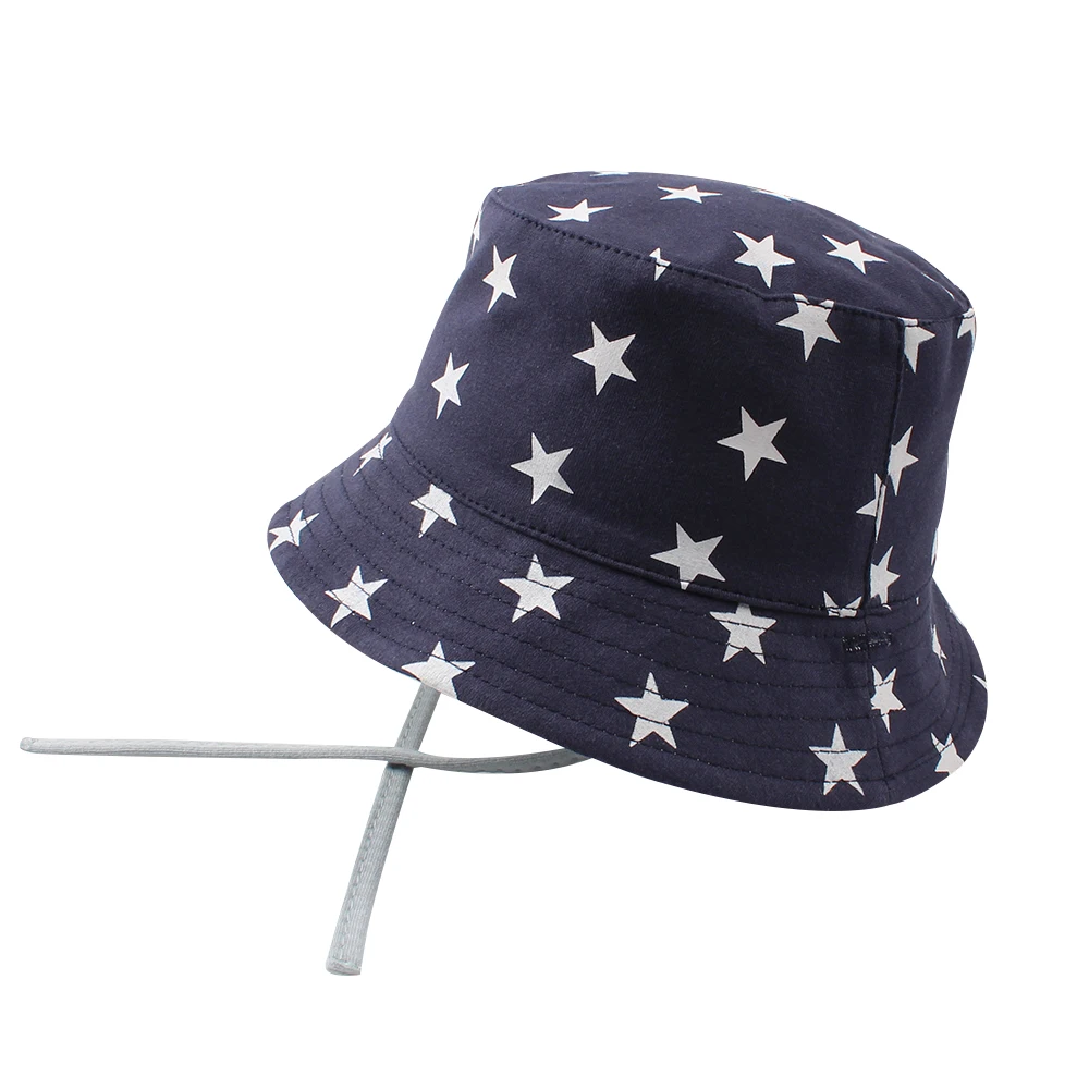 Модная детская Панама со смайликом 2 боковых шляпы для маленьких девочек кепка