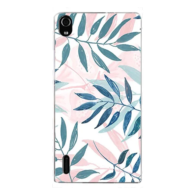 L124 Для huawei Ascend P7 P7-L10 P7-L00 чехол для телефона huawei Ascend P 7 чехол с принтом для huawei Ascend P7-L05 чехол для P7-L11 - Цвет: L124