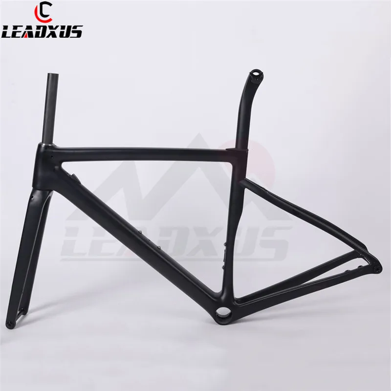 

LEADXUS CLA550X ультра светильник дисковый тормоз углеродистая рама для дорожного велосипеда T1000 из углеродного волокна, шоссейный велосипед рама...