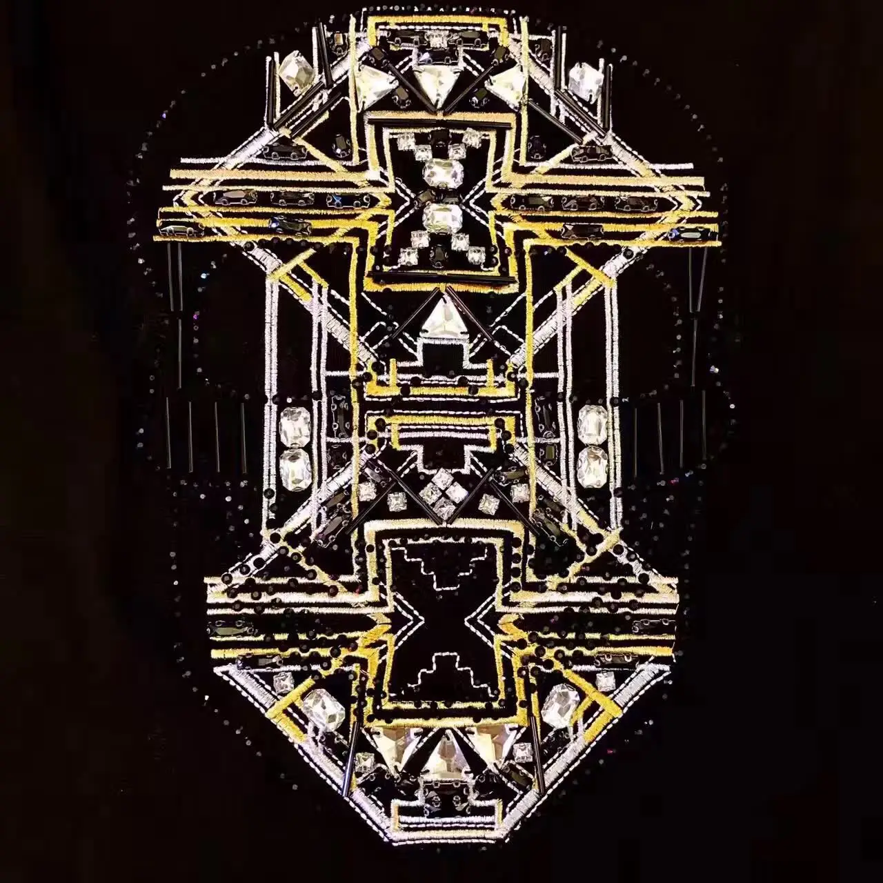 2017 новый высококачественный женщин с коротким рукавом о-образным вырезом алмаз