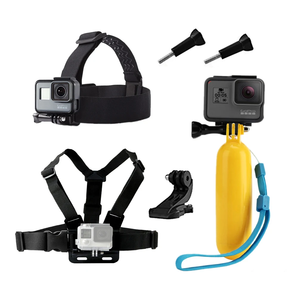 Аксессуары для Gopro hero 5 6 нагрудное крепление Xiaomi Yi 4K Eken H9 ремешок SJCAM SJ4000 Go pro Экшн
