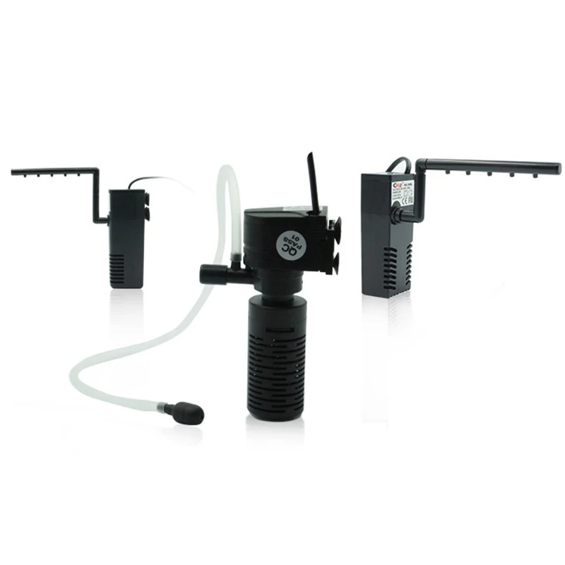 Аквариумный фильтр многофункциональный внутренний ABS воздушный насос скиммер с