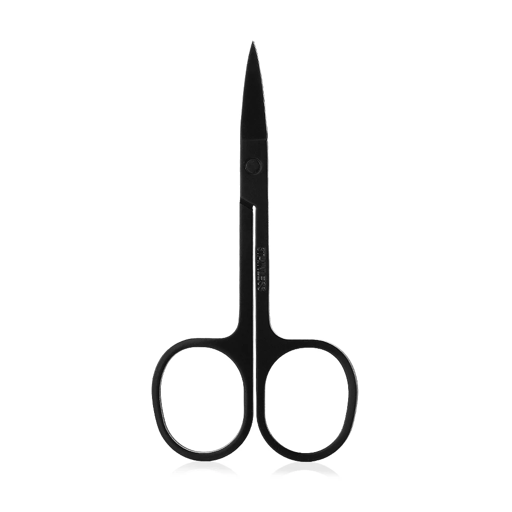 1/3Pcs Professional Scissor Manicure For Nails Eyebrow Nose Eyelash Mustaches Curved Pedicure Stainless Steel Makeup Scissors | Красота и